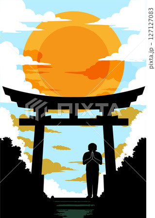 神域での礼節を重んじる 127127083
