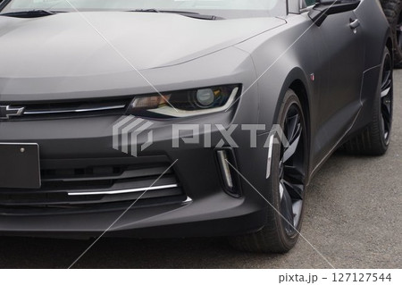 輸入車イメージ　シボレー カマロ6代目のフロントマスク 127127544