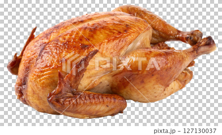 Chicken  food  white background Chicken  food  white background 127130037