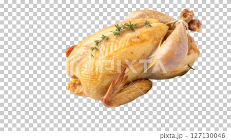 Chicken  food  white background 127130046