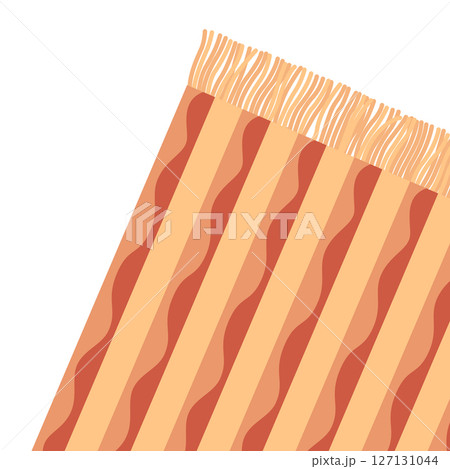 Decorative element for photo album on table. Carpet. Good memory. Vector illustration in cartoon style Decorative element for photo album on table. Carpet. Good memory. Vector illustration in cartoon style 127131044