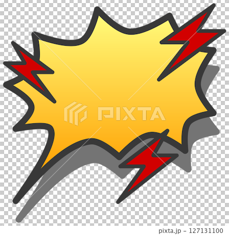 Speech bubbles expressing anger or complaints 127131100