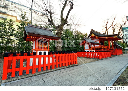 京都府　伏見稲荷大社御旅所　京都市 南区 西九条 池ノ内町 2022年2月 127131252