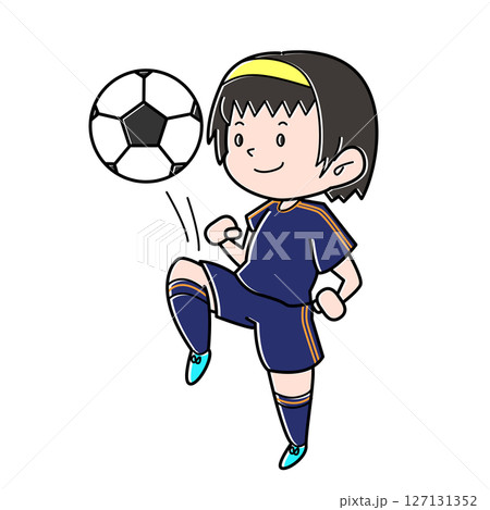 サッカーgirl1 127131352