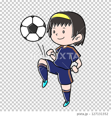 サッカーgirl1 127131352