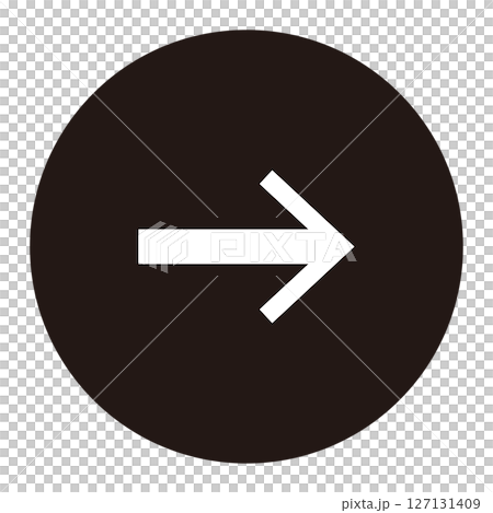 Simple arrow icon illustration Simple arrow icon illustration 127131409