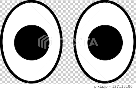 正面目線イラスト 127133196