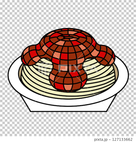 麵食插圖 麵食插圖 127133662