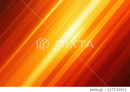 Vibrant orange and yellow stripes. 127133811