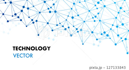 背景 テクノロジー ポリゴン 三角形 繋がり 近未来 青 背景 テクノロジー ポリゴン 三角形 繋がり 近未来 青 127133843