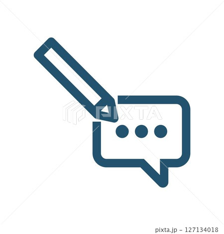 Chat and Digital Communication Icons 127134018