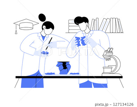 History isolated cartoon vector illustrations. History isolated cartoon vector illustrations. 127134126