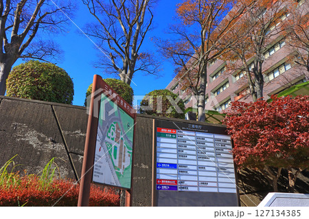 三重県津市、三重県庁の風景 127134385