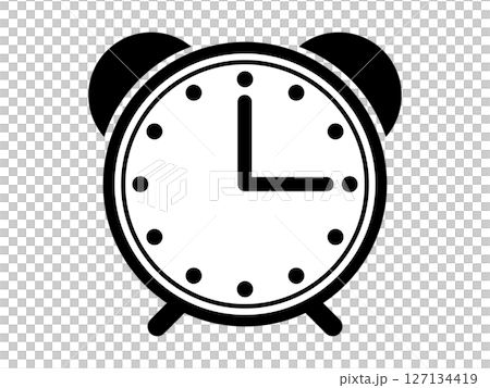鬧鐘圖示單調 鬧鐘圖示單調 127134419