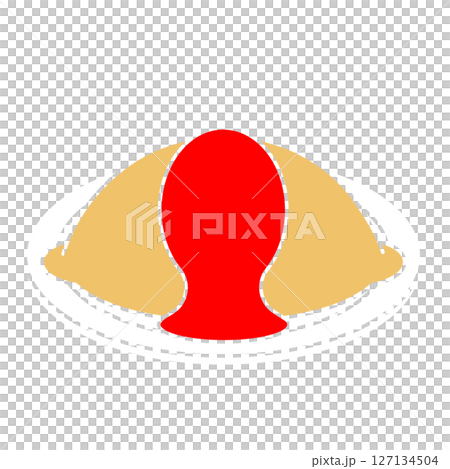 オムライスのイラスト 127134504