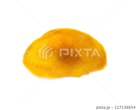 The dried orange vegetable mango. The dried orange vegetable mango. 127136654