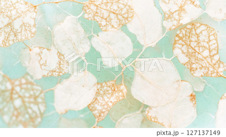 Plant cells in close-up detail creating intricate background 127137149
