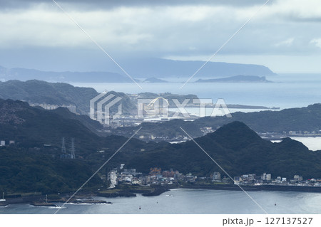 リアス式海岸が続く台湾北部の海と街 / New Taipei, Taiwan リアス式海岸が続く台湾北部の海と街 / New Taipei, Taiwan 127137527