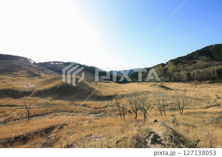 兵庫県神河町 砥峰高原の風景 兵庫県神河町 砥峰高原の風景 127138053