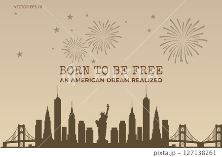 Born to Be Free with Liberty and American Dream Message Born to Be Free with Liberty and American Dream Message 127138261