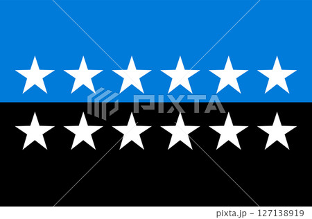 Flag _of the European Coal and Steel Community 12 Star Version 127138919