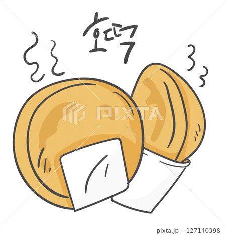 An illustration of Hotteok, a Korean winter snack Korean Calligraphy An illustration of Hotteok, a Korean winter snack Korean Calligraphy 127140398