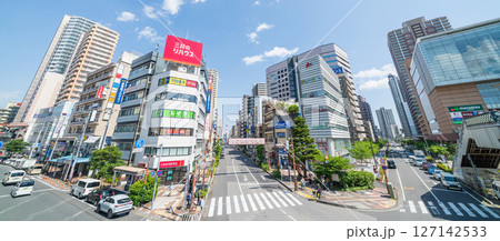 「埼玉県」川口本町大通りの風景 川口市 「埼玉県」川口本町大通りの風景 川口市 127142533