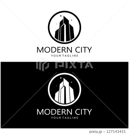 modern city, advanced city logo, environmentally friendly, advanced technology, future buildings modern city, advanced city logo, environmentally friendly, advanced technology, future buildings 127143431