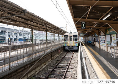 高崎駅 上信電鉄のホーム 群馬県高崎市八島町 高崎駅 上信電鉄のホーム 群馬県高崎市八島町 127143740