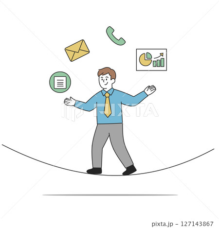 業務調整マルチタスク 127143867