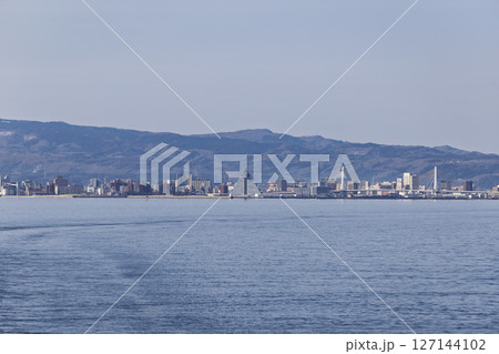 海上から見た青森市街中心部01 海上から見た青森市街中心部01 127144102