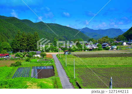 新大越路橋から思川上流方面の眺め　鹿沼市 127144211