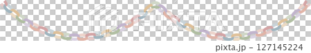 Vector illustration of a linked garland (decorative, colorful, curved) | Linked garland, Garland, Decoration, Colorful Vector illustration of a linked garland (decorative, colorful, curved) | Linked garland, Garland, Decoration, Colorful 127145224