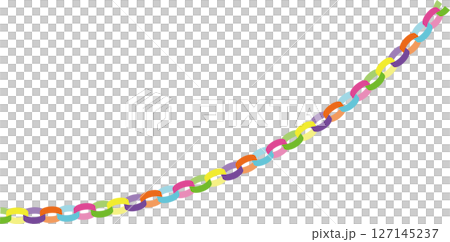 Vector illustration of a linked garland (decorative, colorful, curved) | Linked garland, Garland, Decoration, Colorful Vector illustration of a linked garland (decorative, colorful, curved) | Linked garland, Garland, Decoration, Colorful 127145237