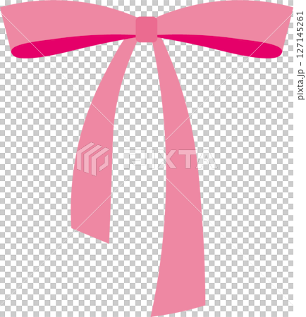 リボンのベクターイラスト(装飾・結び目・プレゼント向け)|ピンク, リボン, 飾り, 白背景, リボンのベクターイラスト(装飾・結び目・プレゼント向け)|ピンク, リボン, 飾り, 白背景, 127145261