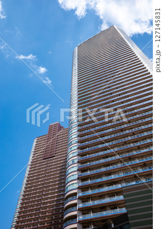 タワーマンションのある都市風景 e-1 タワーマンションのある都市風景 e-1 127145831