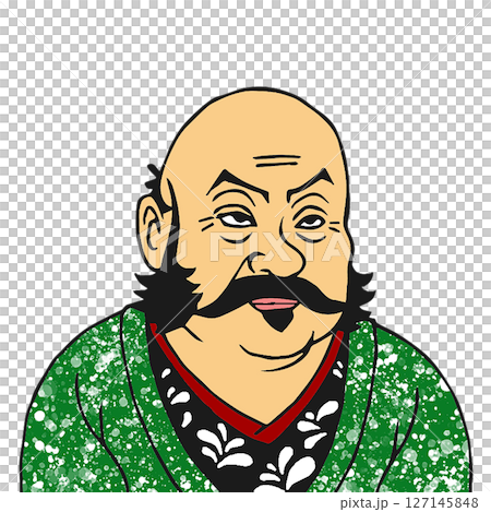 Deformed color illustration of Takeda Shingen 127145848