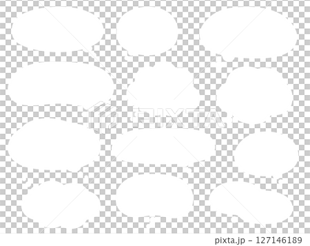簡單的白色想像力演講泡泡集 簡單的白色想像力演講泡泡集 127146189