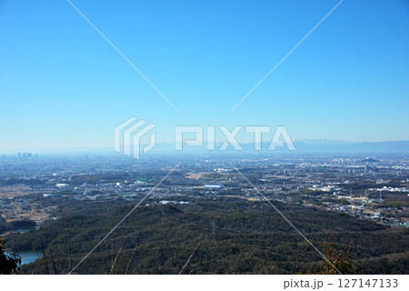《愛知県》春日井市弥勒山から春日井市、小牧市方面の展望 《愛知県》春日井市弥勒山から春日井市、小牧市方面の展望 127147133
