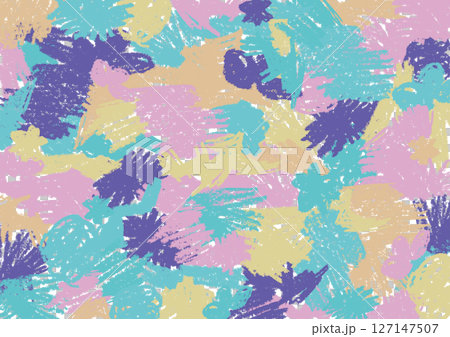 蠟筆塗鴉背景材料B 127147507