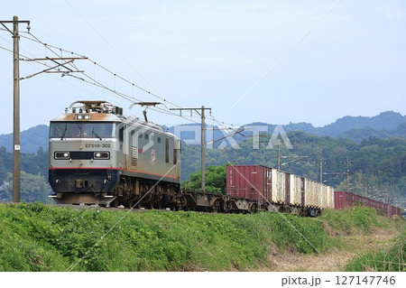 【JR貨物】EF510形300番台〜ECO-POWER レッドサンダー〜（日豊本線：立石〜中山香） 127147746