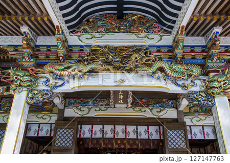 埼玉県 長瀞町 宝登山神社(ほどさんじんじゃ) 社殿 秩父三社 埼玉県 長瀞町 宝登山神社(ほどさんじんじゃ) 社殿 秩父三社 127147763
