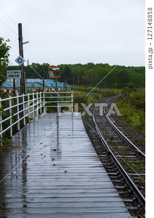 JR東根室駅、2025年まで日本最東端の駅であったJR北海道根室本線（花咲線）の廃駅、根室市光洋町 127148858