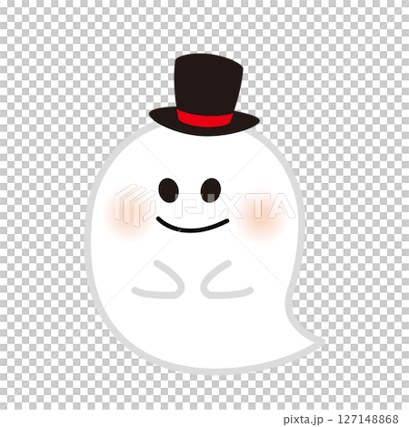 可愛いオバケのイラスト01 可愛いオバケのイラスト01 127148868