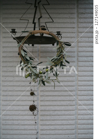 ドライフラワーのリース 127149035