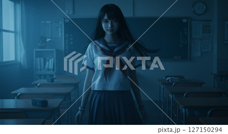 女子高生の幽霊 127150294
