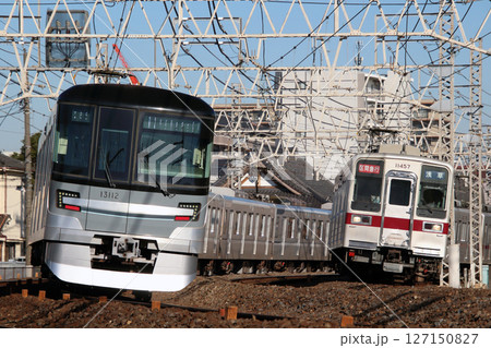 ［H］東京メトロ日比谷線13000系電車（東武伊勢崎線直通） 127150827