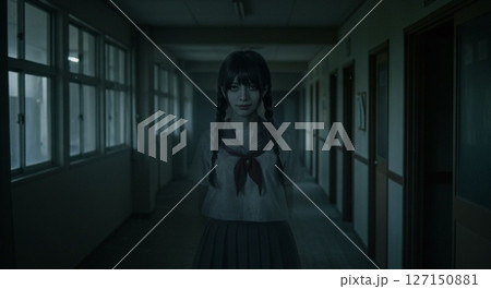 女子高生の幽霊 127150881