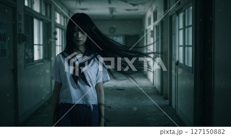 女子高生の幽霊 127150882