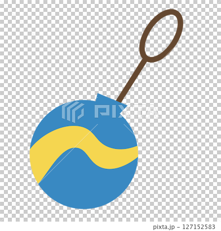 夏祭りのヨーヨー風船イラスト 127152583